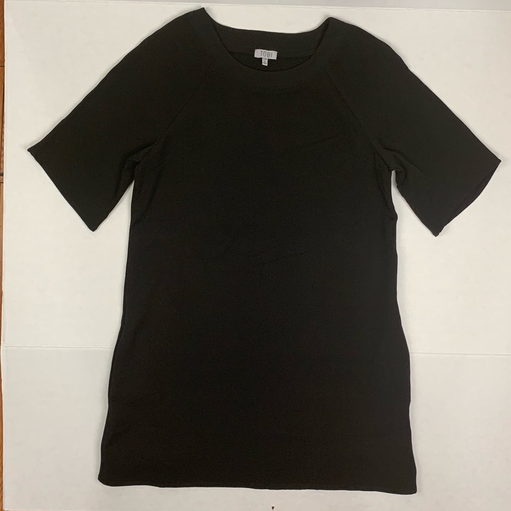 TOBI Black Tunic Dress Pockets